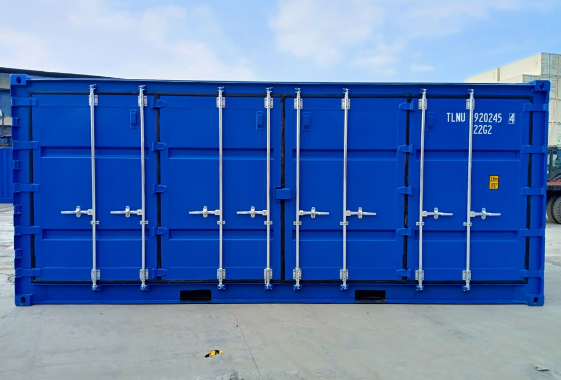 Container Open Side 20 Pieds dimensions caracteristiques