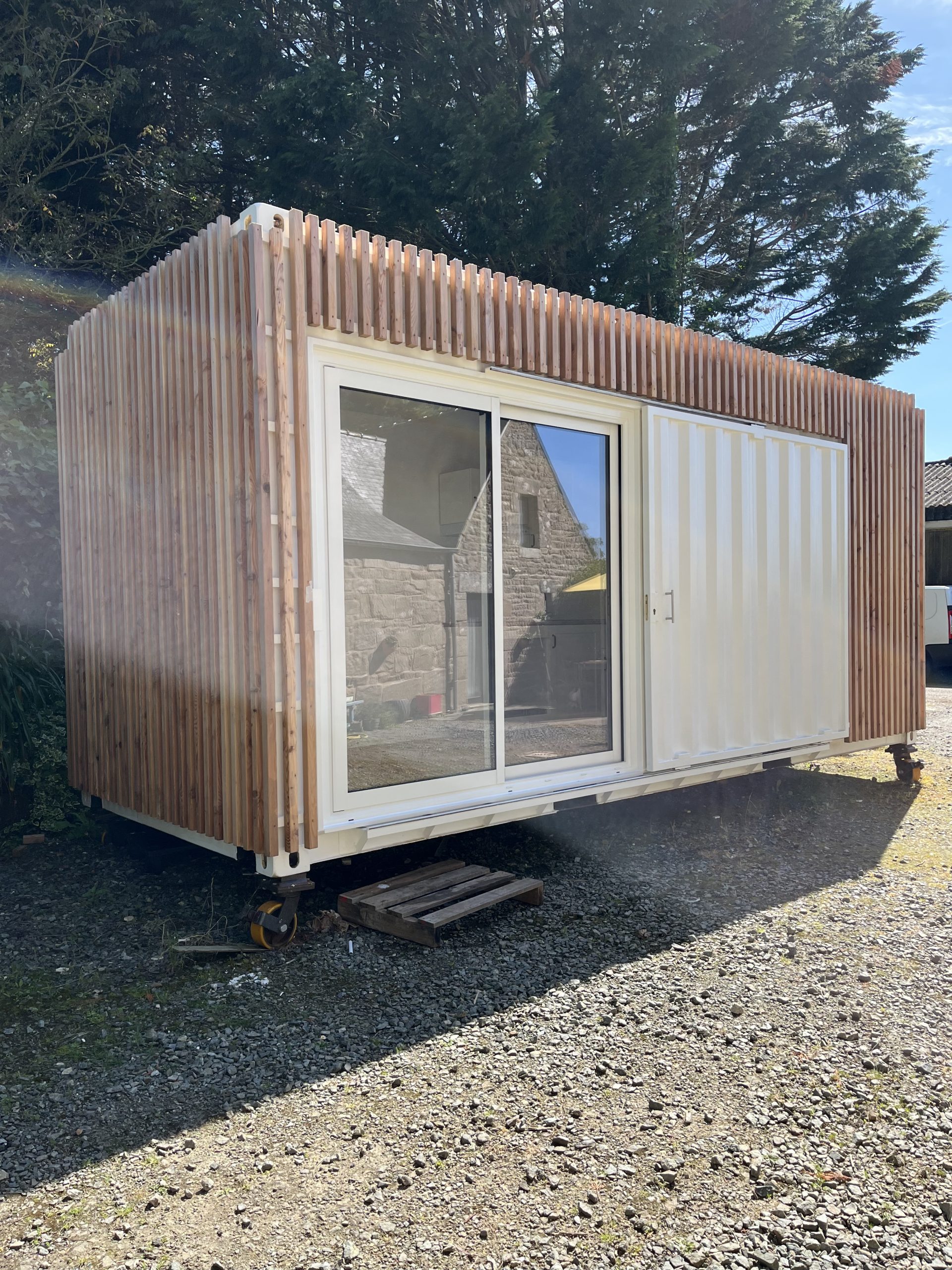 Container logement modulaire amenage