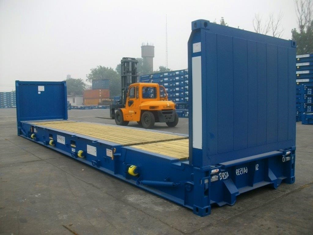 Container Flat Rack 40 Pieds dimensions caracteristiques